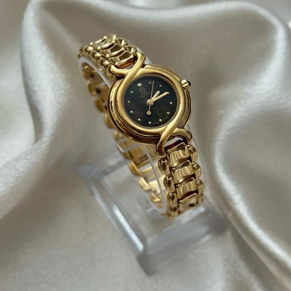 Vintage Gold Fendi Watch